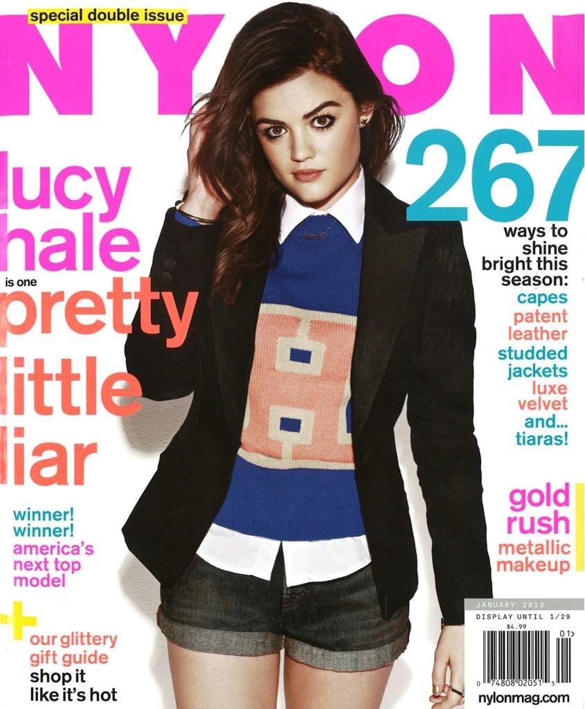 Lucy Hale - Nylon Magazine January 2013